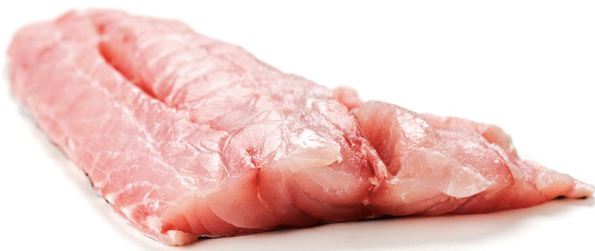 Fresh Wild Deep Sea Grouper (Hapuka) Fillet (New Zealand), boneless, skinless, 500-550g, price/pack