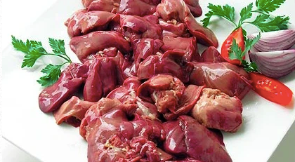 Fresh Organic (Halal) Chicken Livers (Malaysia), 500g pack (10-13 pcs)