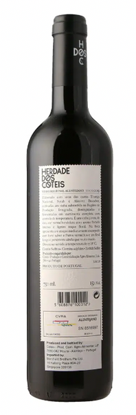 Herdade Dos Coteis Regional Red (Shiraz) Wine, 750 ml