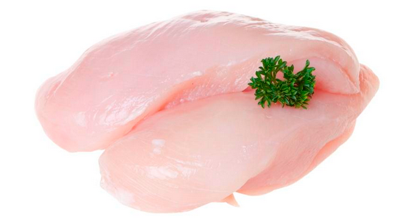 Fresh Organic (Halal) Skinless Chicken Breasts (Malaysia), 500g pack (2-3 pcs)