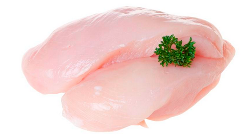 Organic (Halal) Skinless Chicken Breasts (Malaysia), 500g pack (2-3 pcs), Frozen