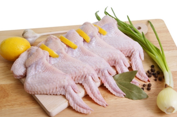Organic (Halal) Chicken Wing (Malaysia), 500g pack (5-6 pcs), Frozen