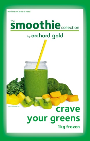 Smoothie Collection, Crave Your Greens, 1kg, price/pack, frozen