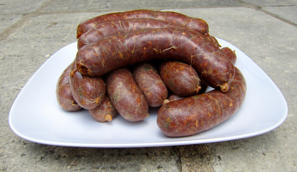 Venison & Pure Wagyu Sausages, 500g, Frozen