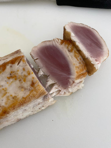 Wild Tuna (Albacore) Loins (Sashimi grade, New Zealand), skinless, boneless, 350g, price/pack, frozen