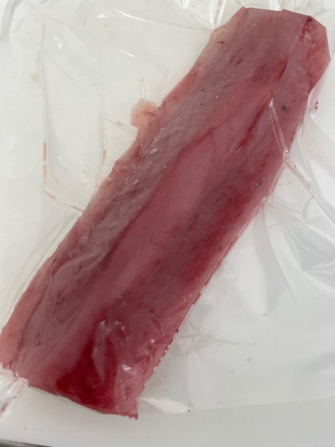 Wild Tuna (Albacore) Loins (Sashimi grade, New Zealand), skinless, boneless, 350g, price/pack, frozen