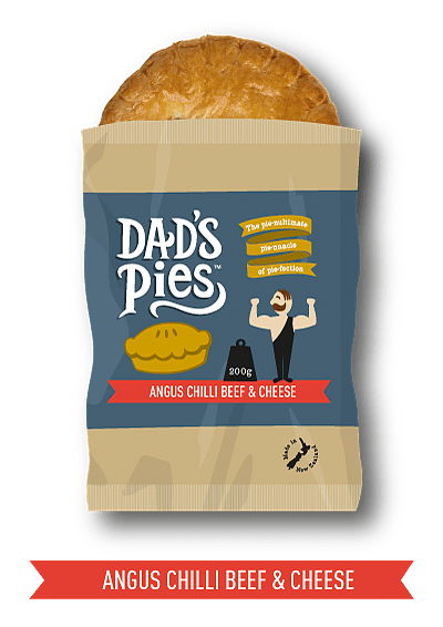 4 only (value pack) Various Dad’s Pies, 200g (you choose)