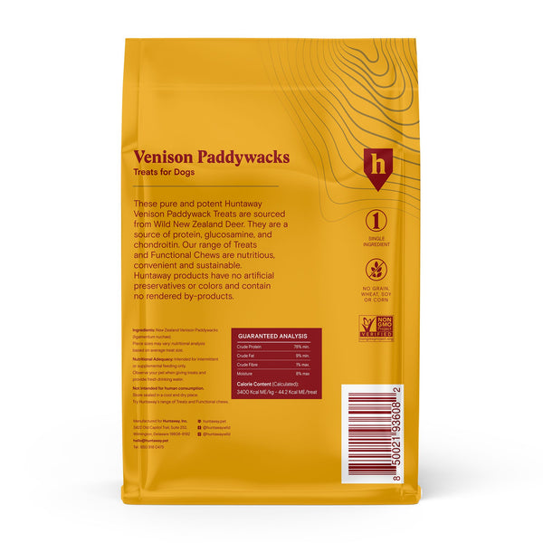 Venison Paddywacks (Dog Treats), 85g