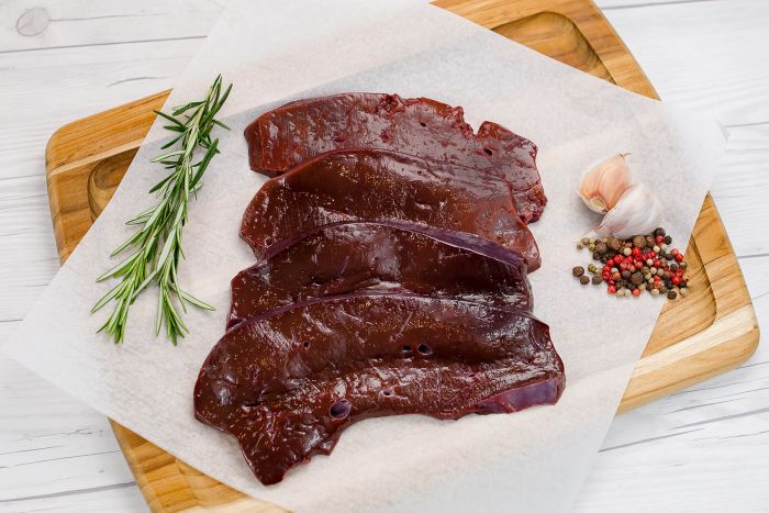Grass Fed Beef Liver (Halal), 1-1.1kg/pack, frozen