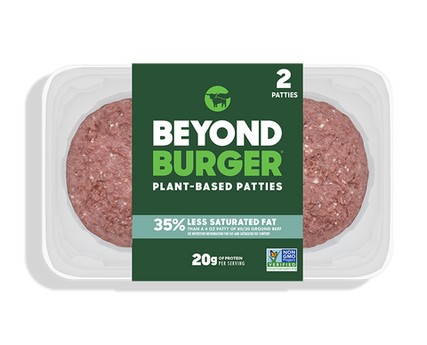 Beyond Burger, 2 x 114g (228g), Plant Based Patties, frozen