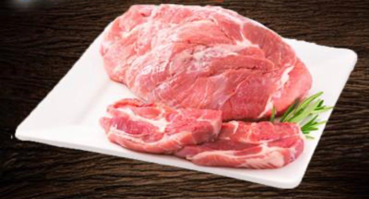Pork Collar (Shoulder), boneless, skinless, 1-1.1kg, frozen