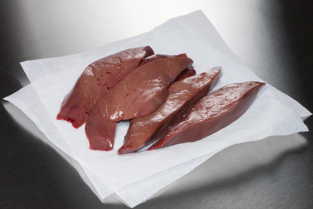 Grass Fed Lamb (sheep) Liver (Halal), frozen