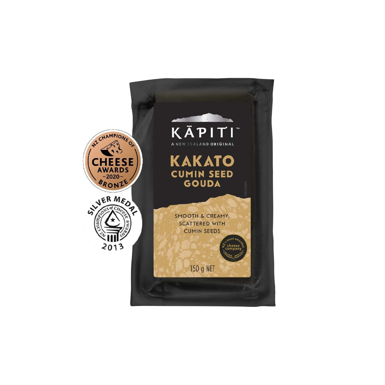 Kapiti Kokato Cumin Seed Gouda Cheese, 150g
