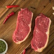 8 packs (value pack) Grass Fed (Halal) Angus Beef Sirloin (Striploin) Steak, 250-275g/pack (1 pce), price/8 pack (2-2.2kg), frozen
