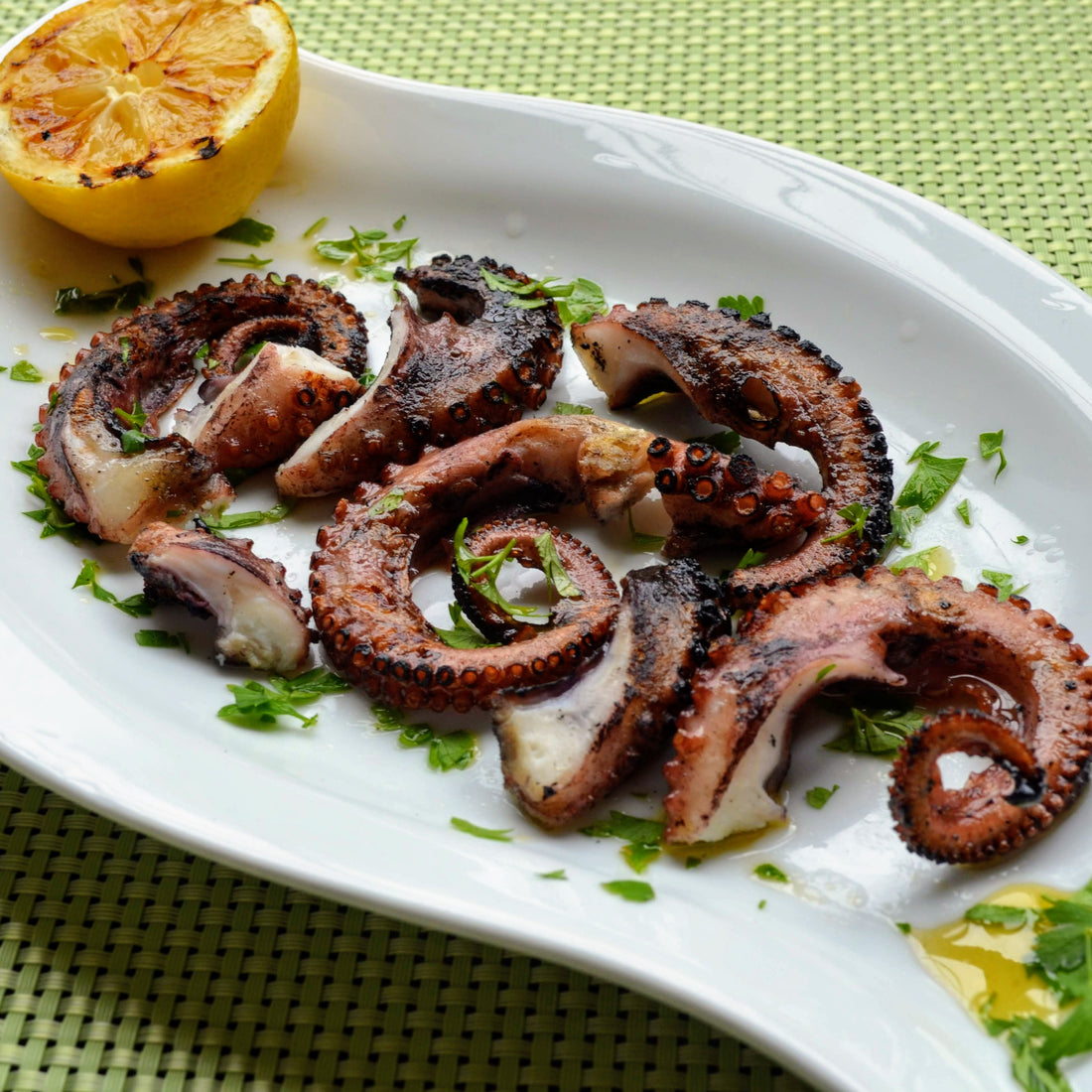 Octopus Tentacles, Cooked (Spain), 300g (2-3 legs) pack, frozen