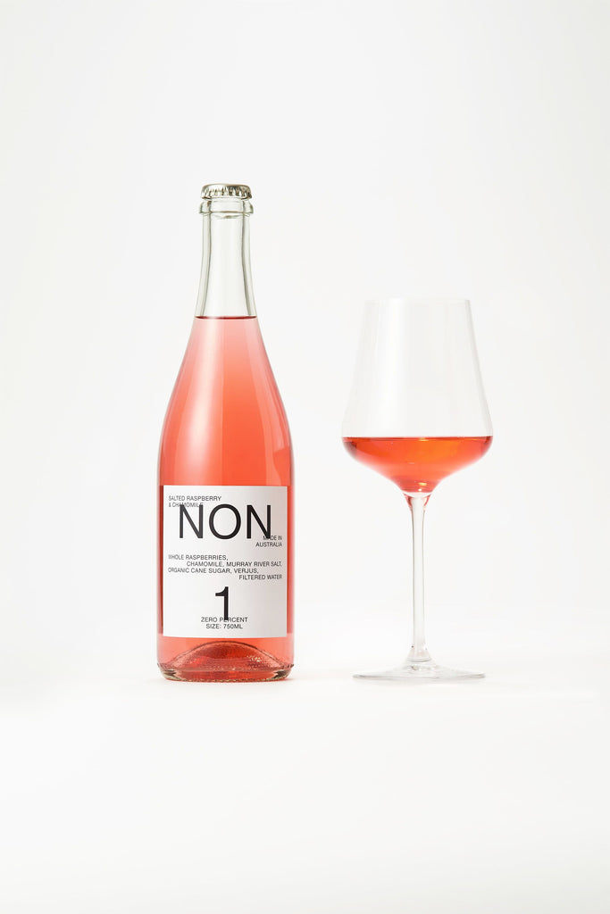 NON 1 Salted Raspberry & Chamomile, 750 ml (non Alcoholic wine)