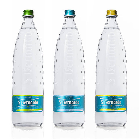 San Bernado, Glass Bottled Spring Water, Natural, 750ml