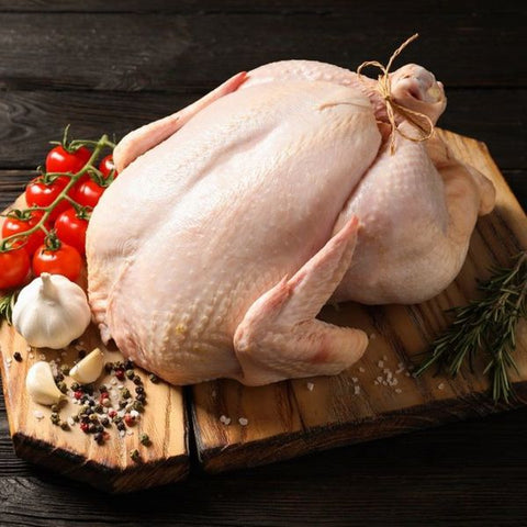 Raw Whole Turkey (Halal) 4.2kg (9-10lb), frozen