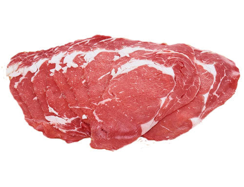 Sirloin (Striploin) Shabu Shabu (USA), 250g (Halal), frozen