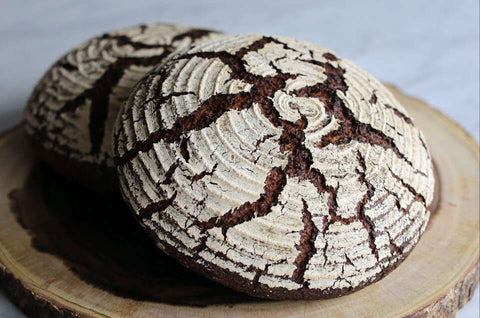 Dark Rye Sourdough Bread, 650g